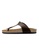 SoleSimple brown Rome - Dark Brown Leather Sandals & Flip Flops 3DEE1SHD40AD84GS_3