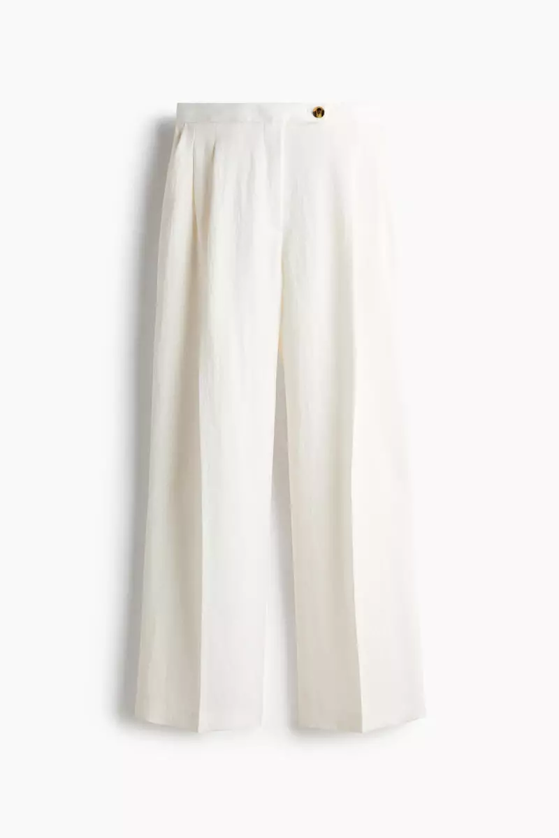 Wide tailored trousers