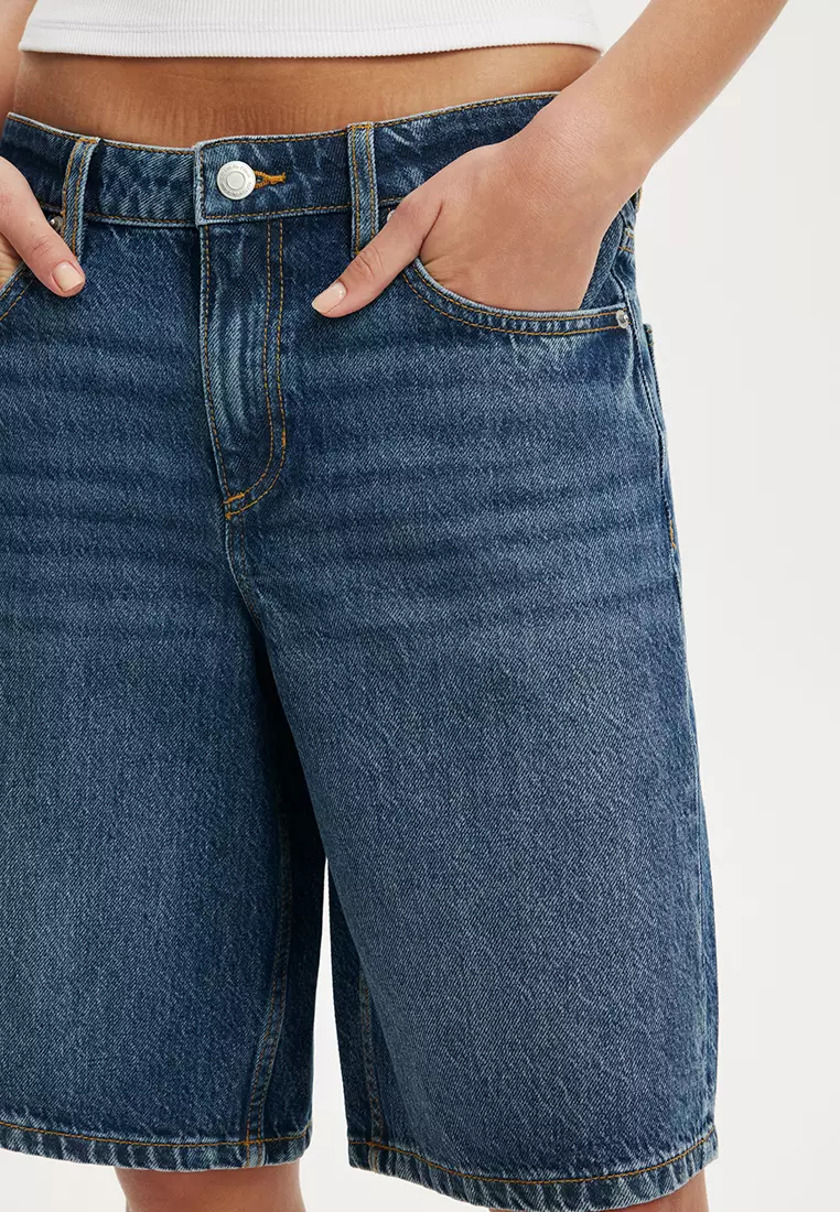 Baggy Denim Shorts