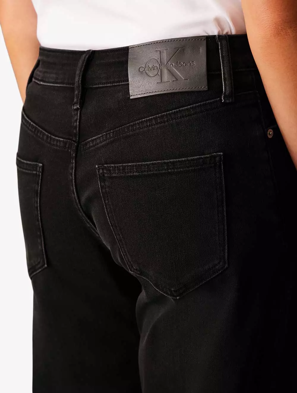 Calvin Klein Jeans - 90s Straight Jeans - Black - black