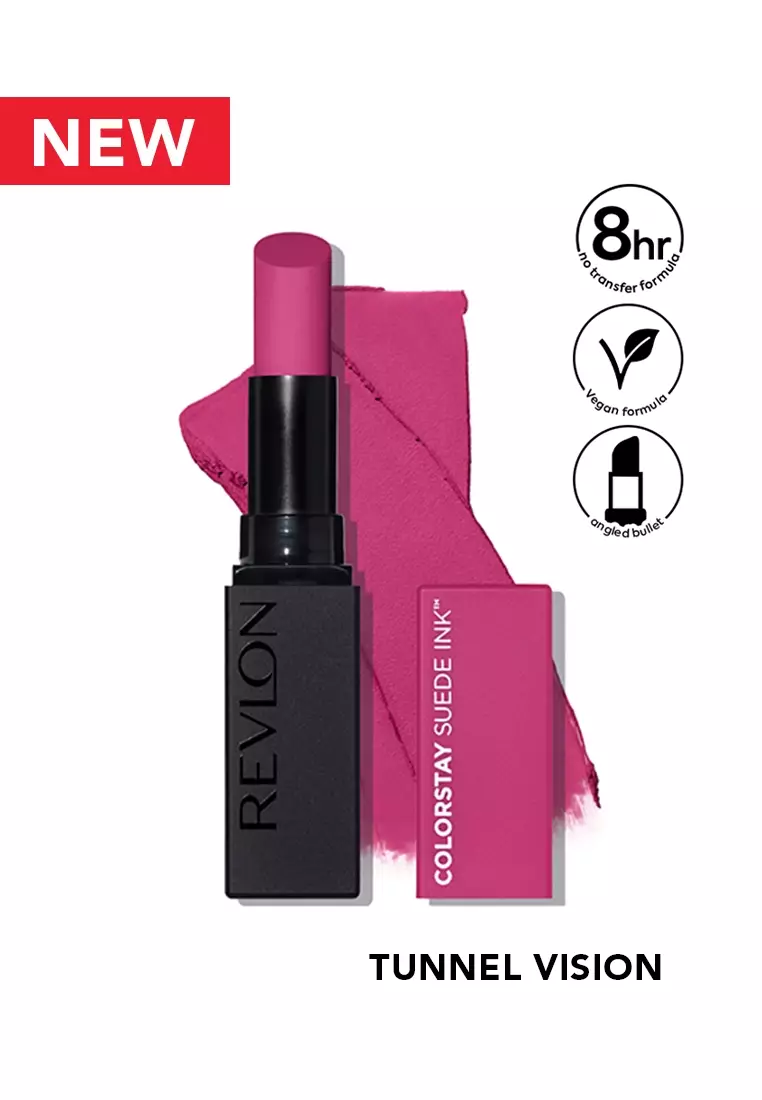 Discount on Revlon  shoes - SKU: Colorstay Suede Ink Lipstick - Tunnel Vision