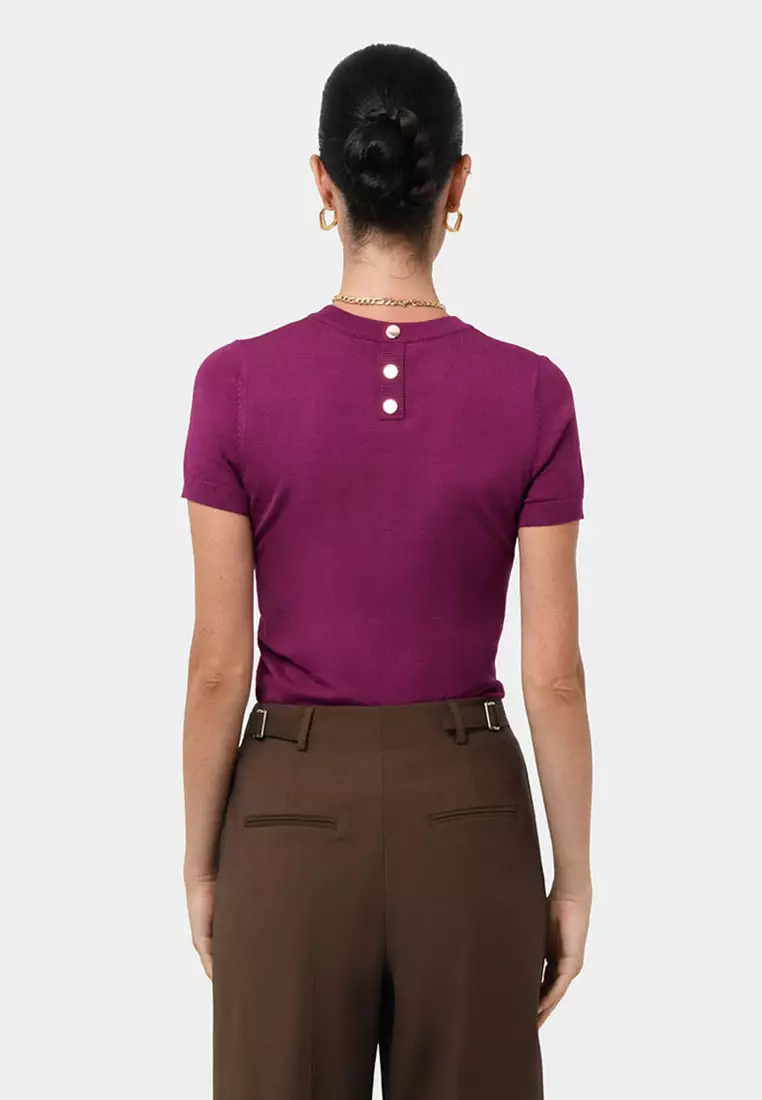 Catherine Short Sleeve Knit