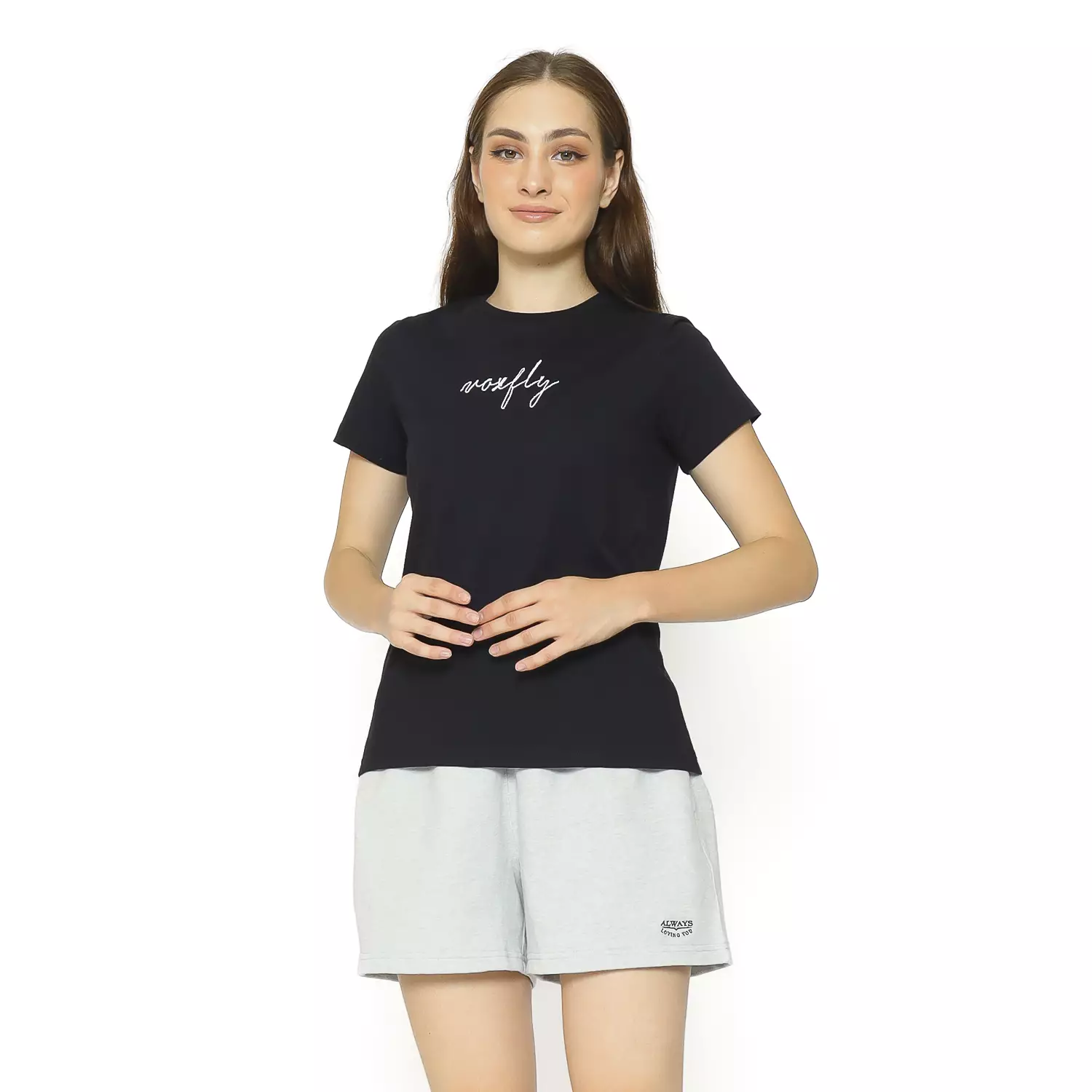 Voxfly Kaos Lengan Pendek Wanita Rope Voxfly Ladies Tee Planet Surf