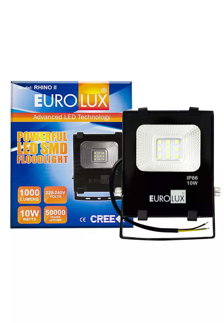 Eurolux 10w store led floodlight
