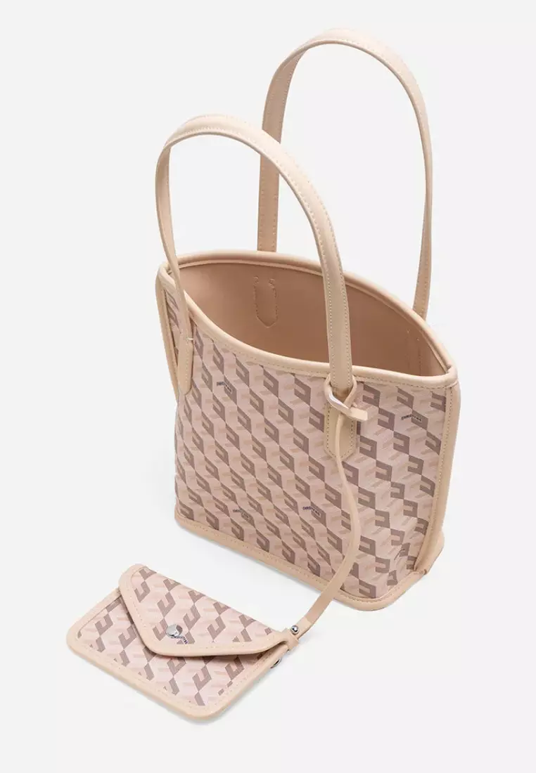 Russo Mini Tote Bag Beige