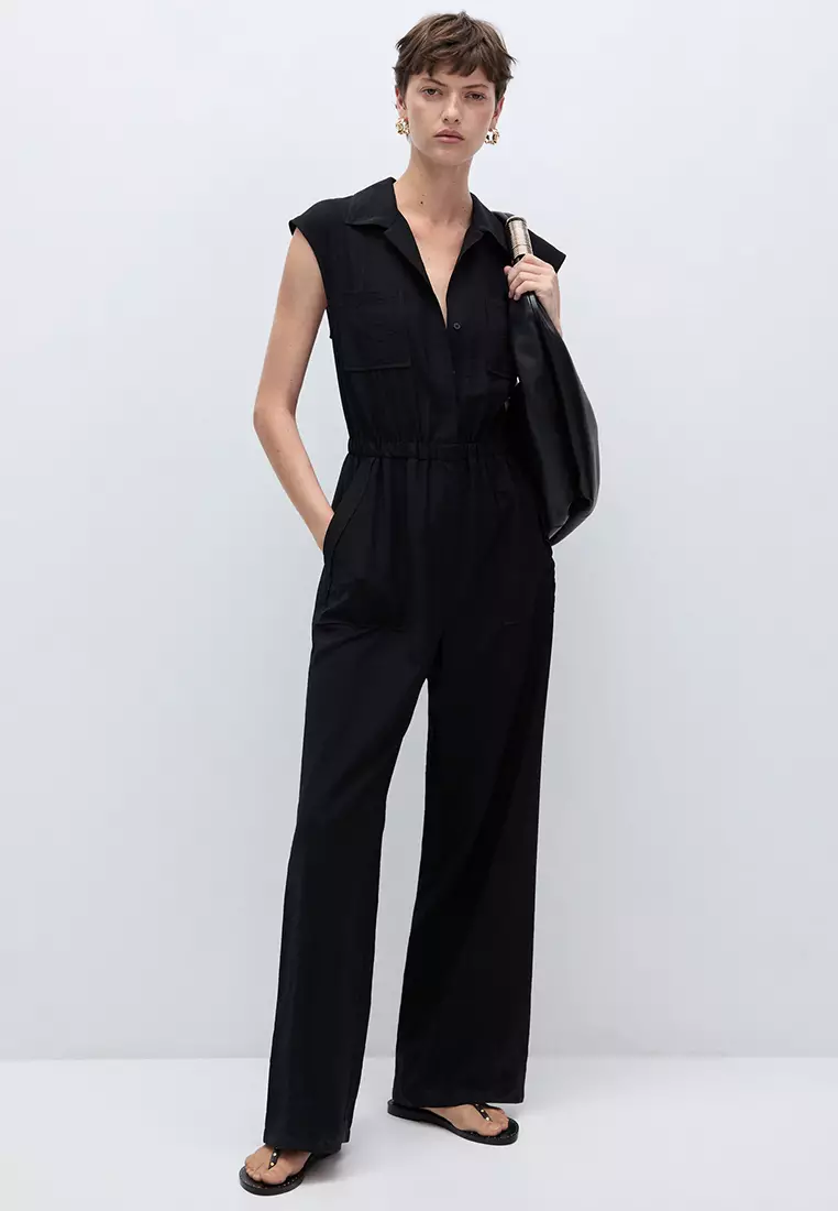 Mango jumpsuits online clearance