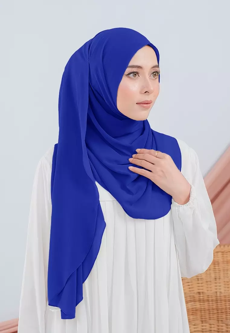 HIJAB INSTAN SABIYA - ROYAL BLUE