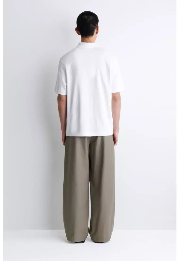 INTERLOCK COTTON POLO SHIRT