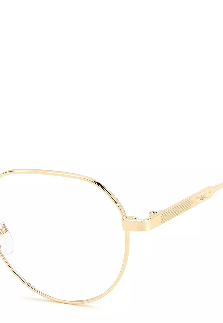 POLAROID Optical glasses PLD D471-J5G, ROUND / OVAL Shape with GOLD Color