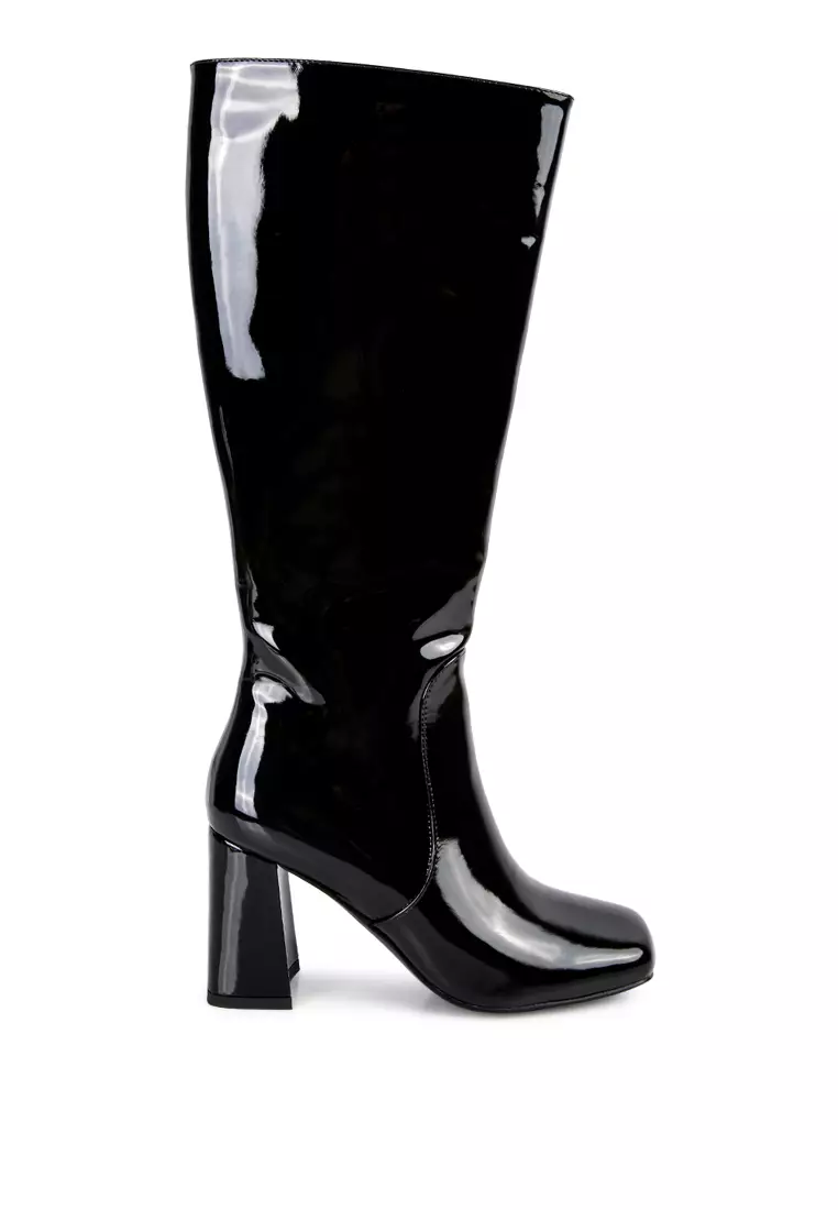 Patent sales calf boots