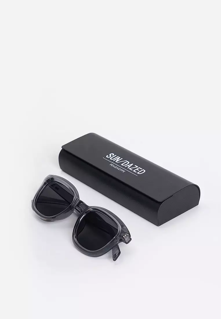 Curved Square Tinted Sunglasses