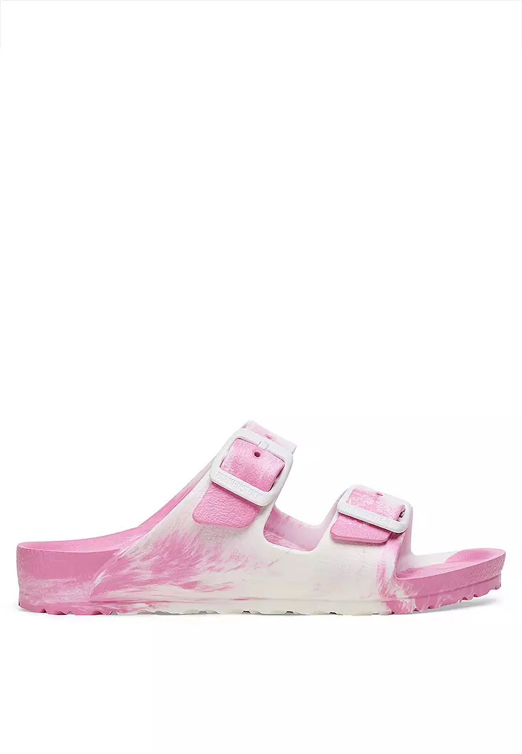 Sandales Lumineuses Arizona – Taille Youth 1 – Blanc Clair/rose – Neuves Sans Boîte