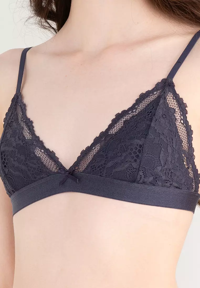 Lace Bralette, Queen of Hearts, Simple Lace Bralette, Triangle