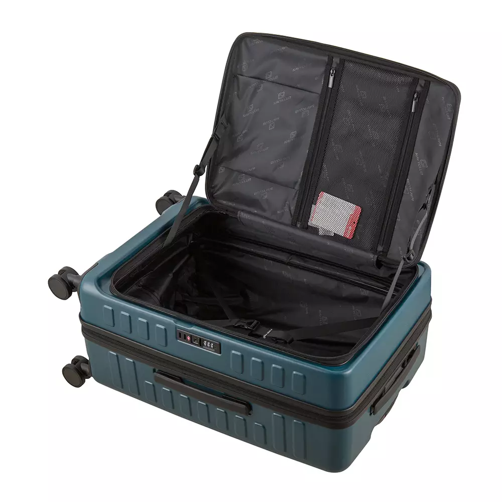 Navy Club Koper Hardcase Dayton Frame - Fiber PC 4 Roda Putar TSA Lock - Size 29 Inch