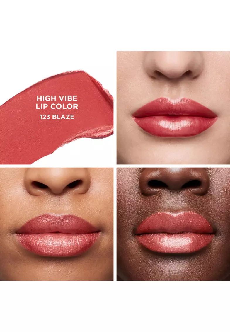 Laura Mercier High Vibe Lip Color - 123 Blaze Pink