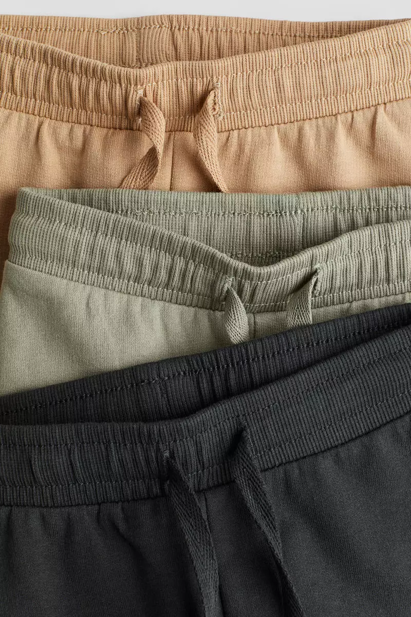 H&m 3 pack joggers deals
