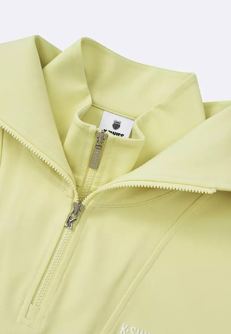 WOMEN'S LOGO TURTLENECK HALF-ZIP HOODIE