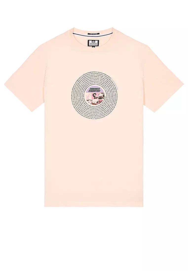 MENS ALABASTER ENTERTAINMENT GRAPHIC TEE