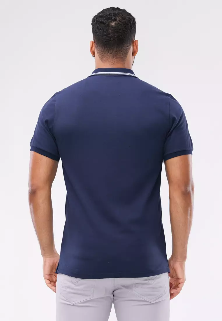 Cvc Collared Shirt Pique