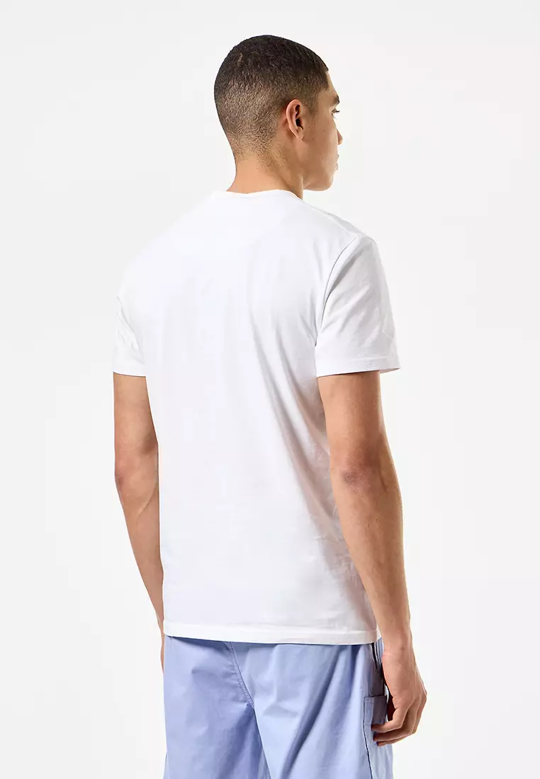 MENS WHITE CAPS GRAPHIC TEE