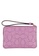 COACH purple Coach Perforated Signature Leather Small Corner Zip Wristlet - Violet Orchid 5D18CACDD4774FGS_2