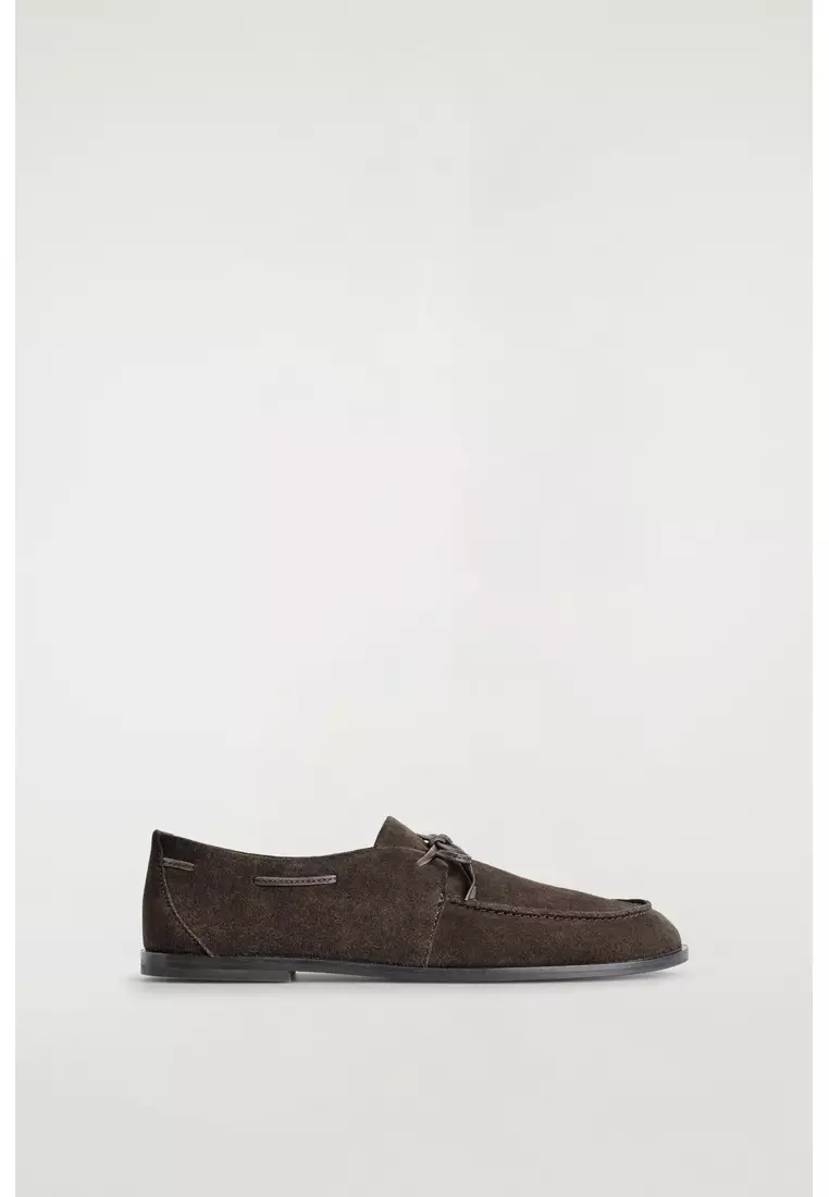 SUEDE DECK SHOES