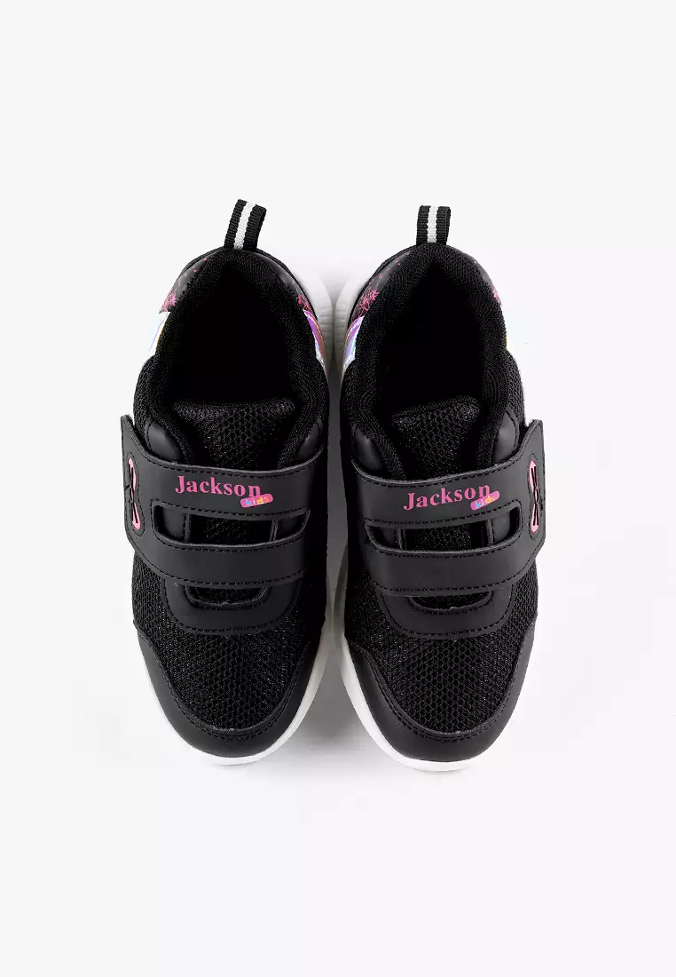 Jackson Kids Naya 1ST Black - Sepatu Sneakers Anak