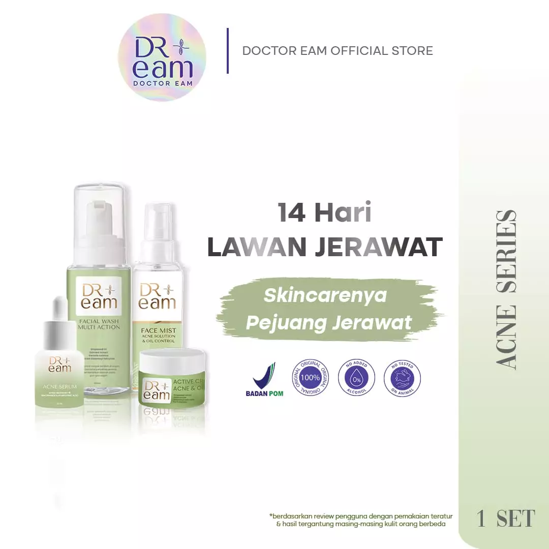 Doctor EAM Acne Series Set Paket Acne menghilangan Jerawat