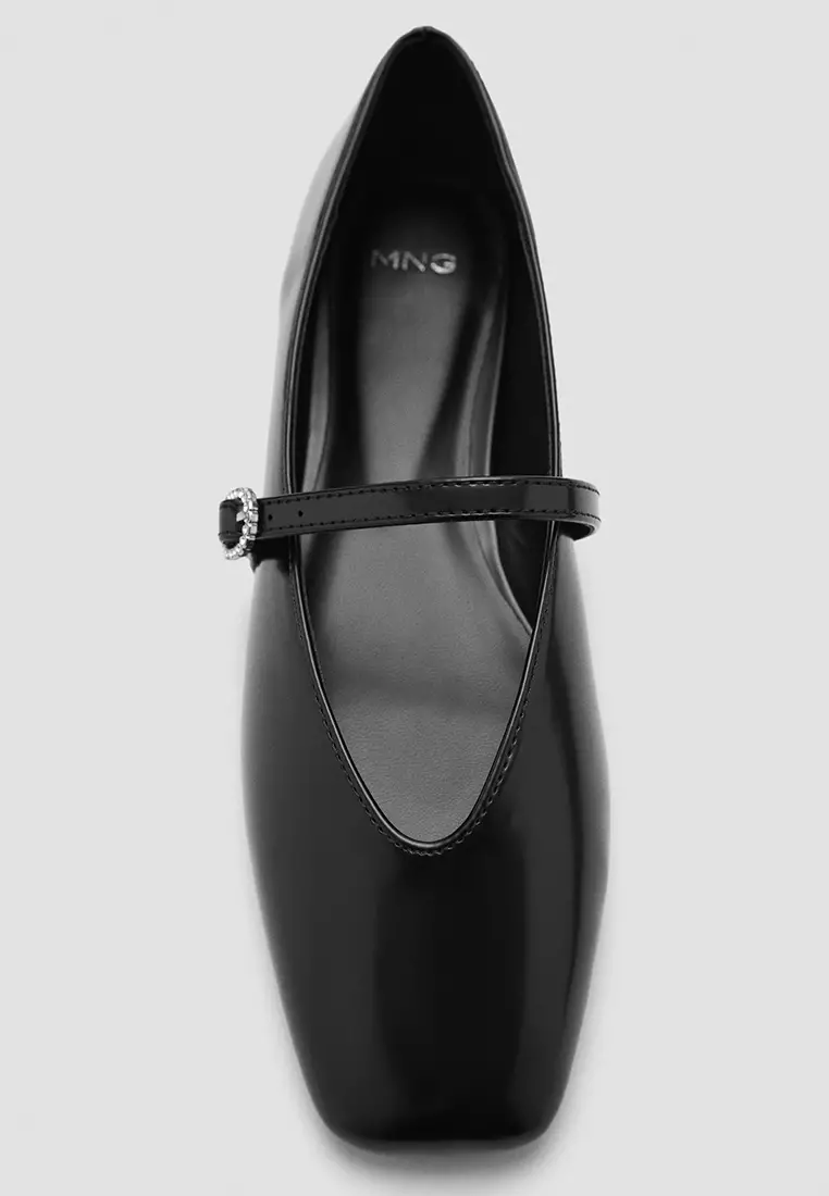Buy Mango Pulls Jewel Detail Flats 2024 Online ZALORA Philippines