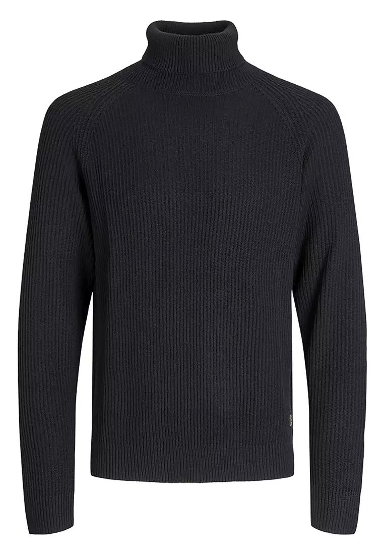 Roll Neck Knit Sweater