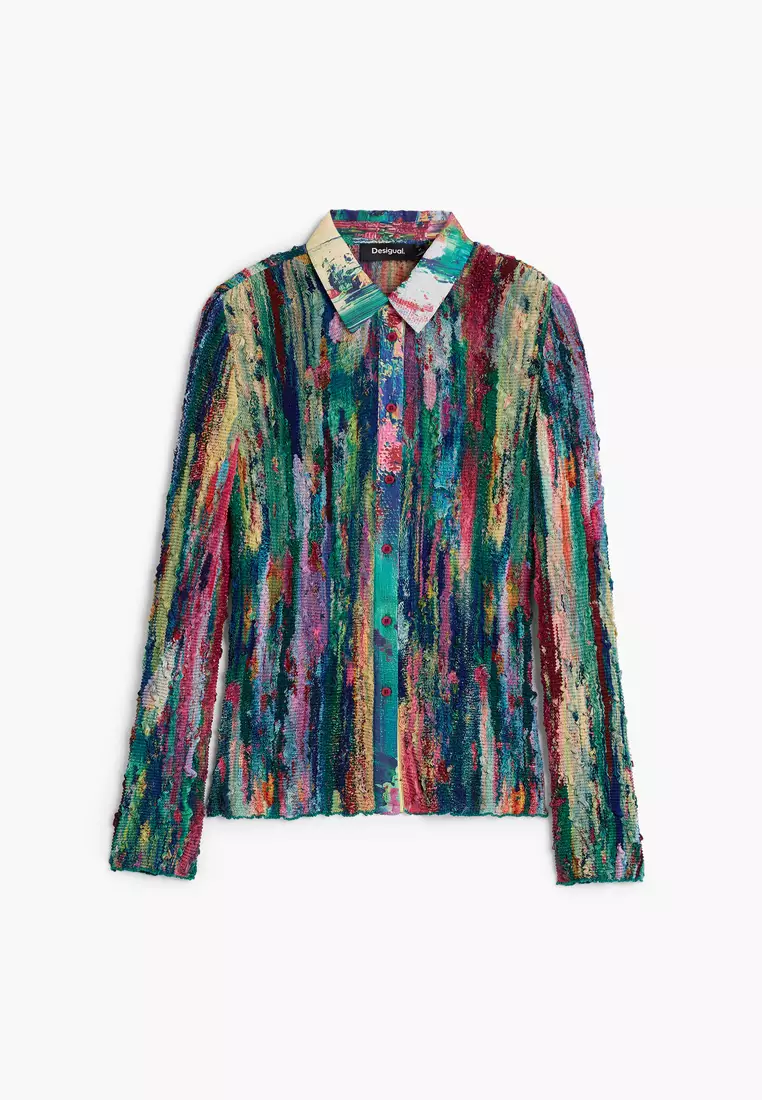 Arty print shirt