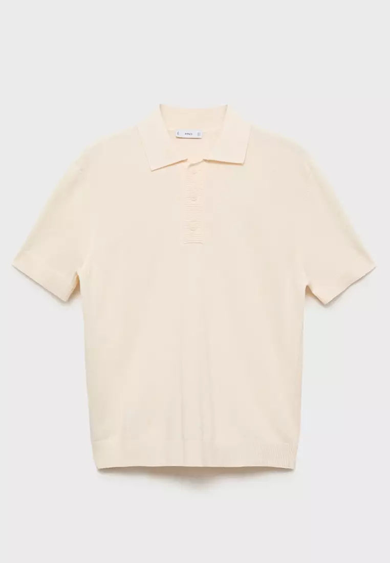 Cotton Knitted Polo Shirt