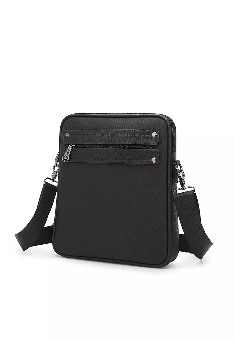 Men's Sling Bag / Crossbody Bag (Tas Selempang Pria) - Hitam