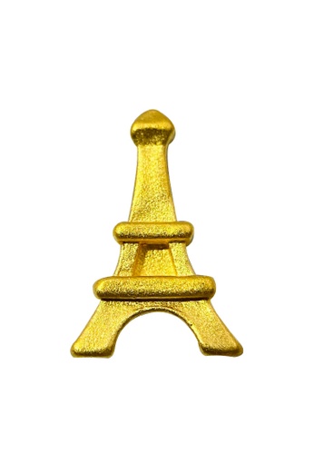 LITZ gold [SPECIAL] LITZ 999 (24K) Gold Eiffel Tower Pendant 铁塔吊坠 EPC1045 (0.20g+/-) 92958ACC27EE72GS_1