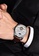 LIGE white and brown and silver LIGE Unisex AUTOMATIC Stainless Steel Watch 44mm, Brown Leather Strap DAAA5AC3322C3FGS_3