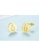 Rouse gold S925 Korean Animal Stud Earrings CEE02AC76B8757GS_2