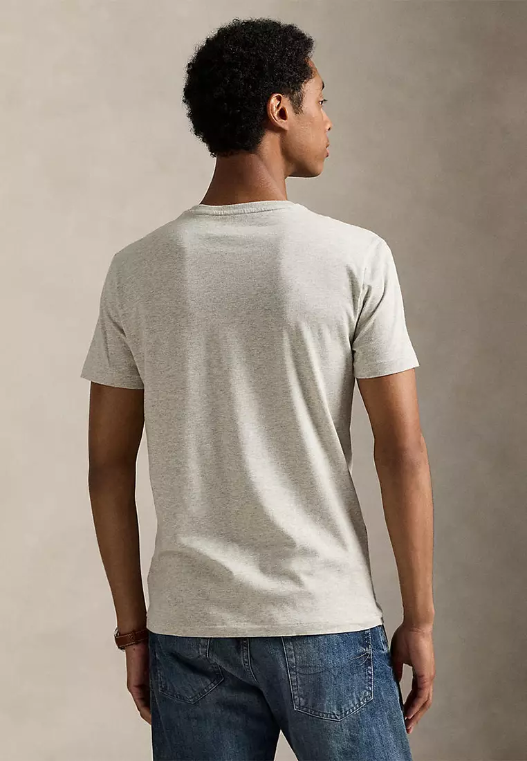 Custom Slim Fit Jersey Crewneck T-Shirt