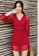 A-IN GIRLS red Sexy Gauze One-Piece Swimsuit 3356AUS19BBA99GS_2