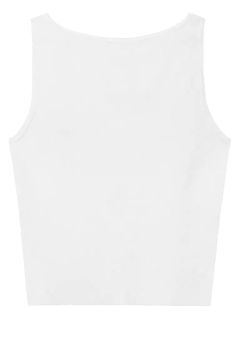 Embroidered Logo Tank Top