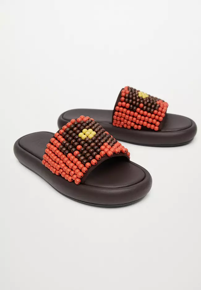 Printed Platform Sandals