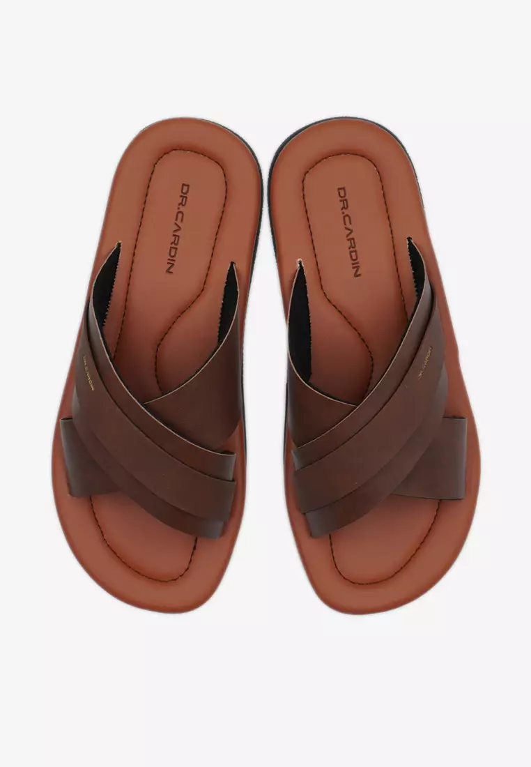 Dr Cardin Men Casual Synthetic Leather Cushioned Men Sandals D-GP1-8251