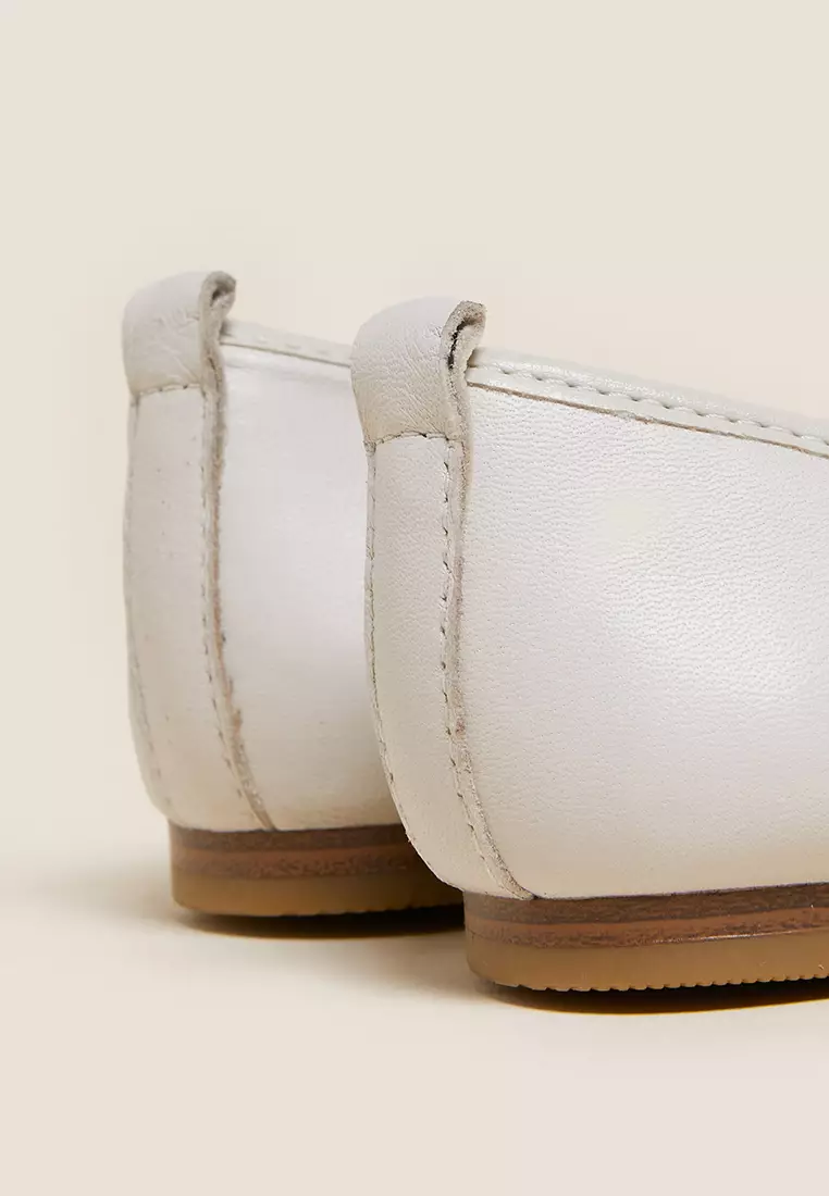 Leather Ballet Pumps