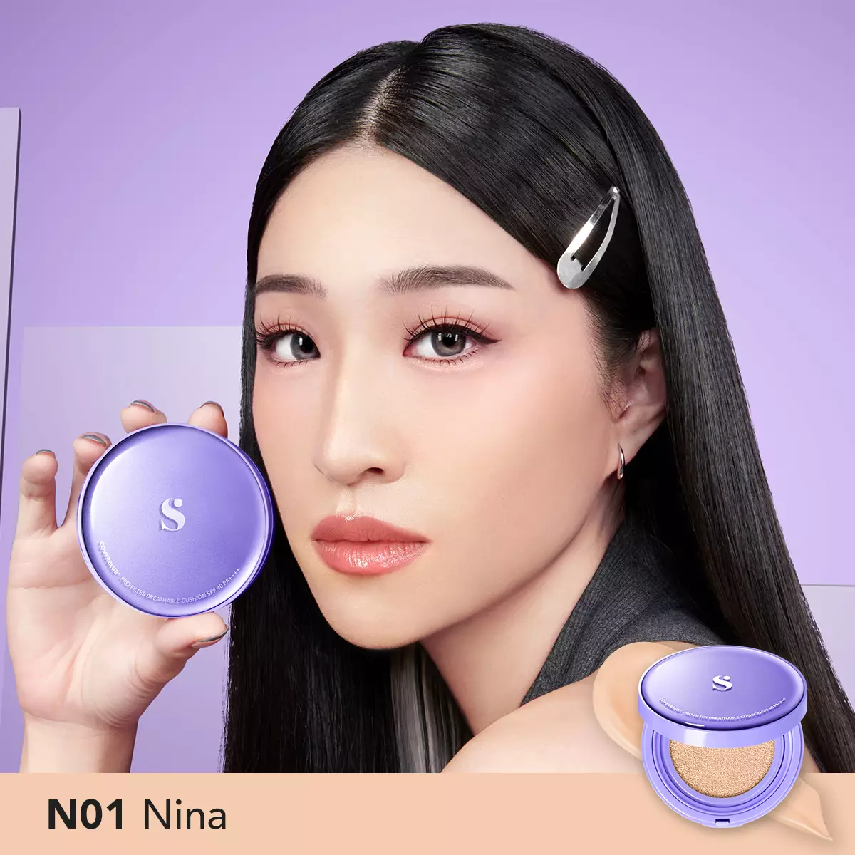 SOMETHINC Copy Paste COVERBLUR Powder Foundation -  N01 Nina