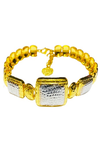 Buy Litz Litz 916 22k Gold Bracelet Lgb0022 11 02g Online Zalora Malaysia