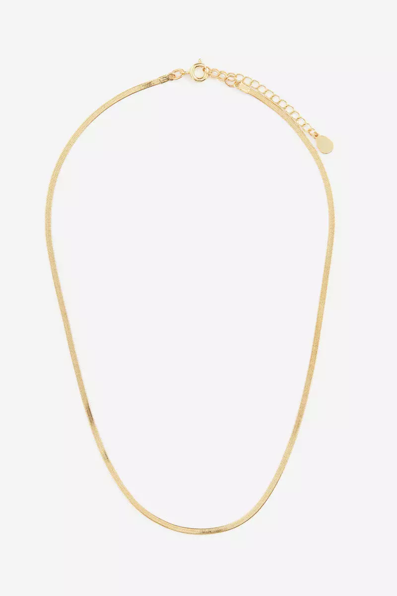 Gold-plated necklace