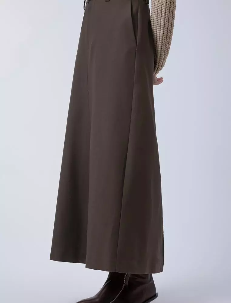 Straight Cut Panel Long Pants