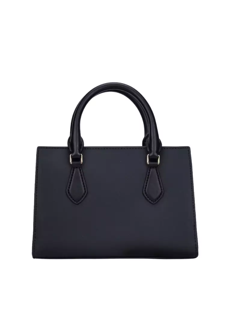 Buy MICHAEL KORS Michael Kors MK SHEILA Small Solid color faux leather  women's Hand crossbody bag 35S3G6HS5L BLACK Online