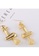 A-Excellence gold Whistle Design in Gold Plated Earrings A0412ACFE609E8GS_4