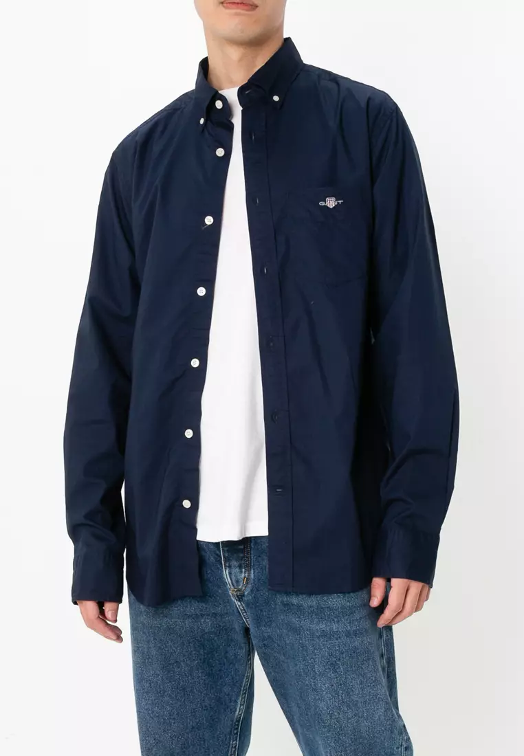 Regular Fit Poplin Shirt