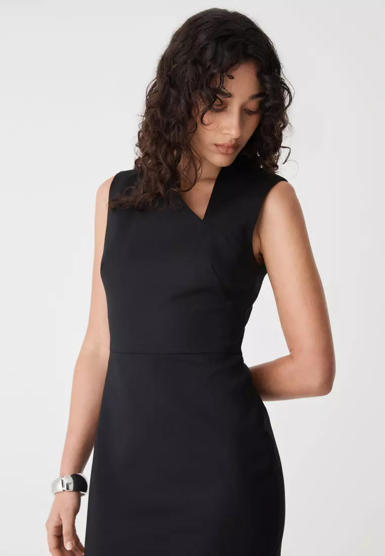 Fiona Asymmetric Pencil Dress